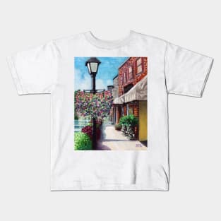 'Mainstreet, Blowing Rock' Kids T-Shirt